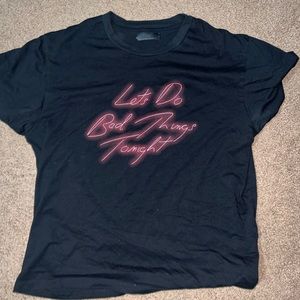 Amiri “ Let’s do bad things tonight “ shirt